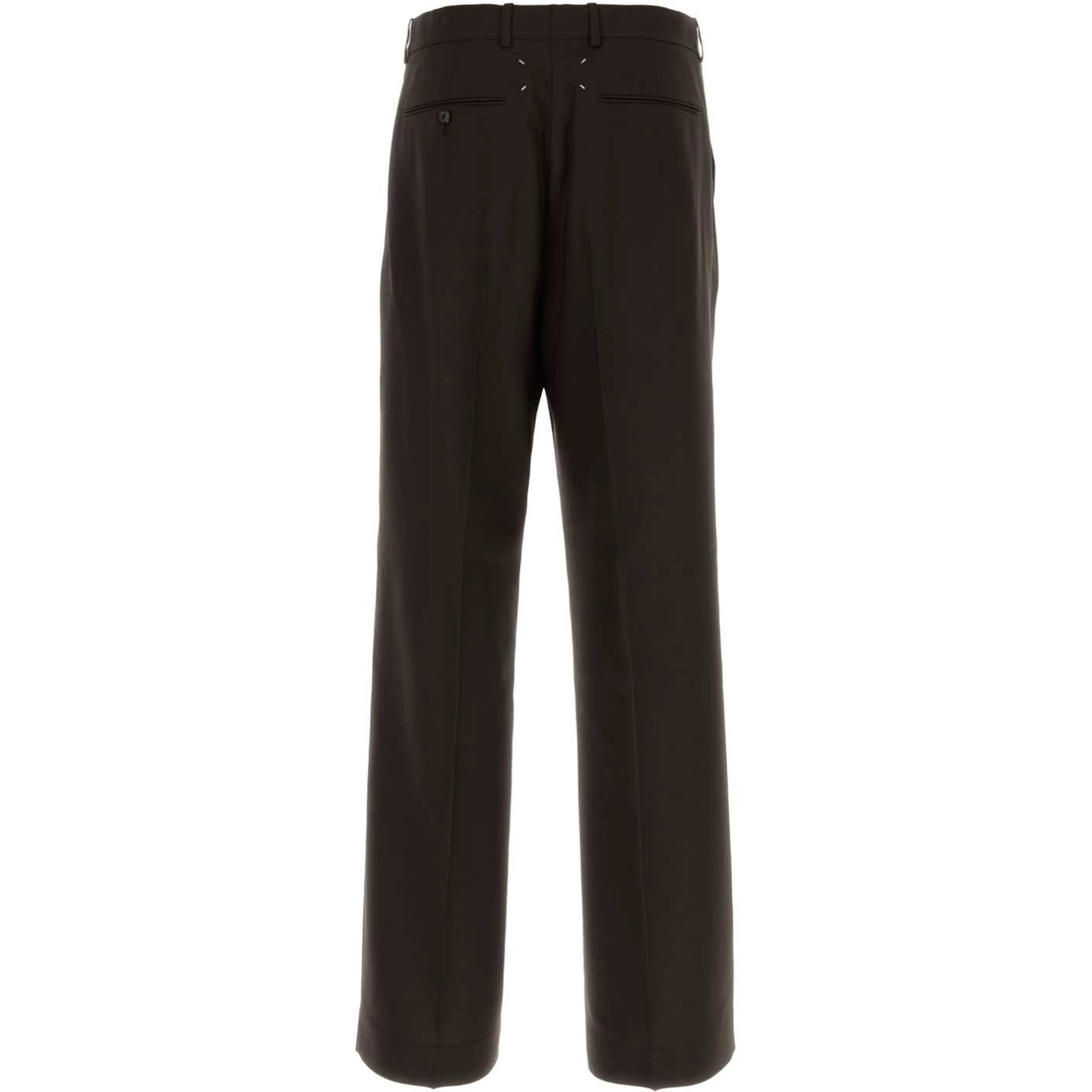 WOOL TAILORED TROUSERS