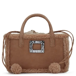 VIV' SKATE SHEARLING TOP HANDLE
