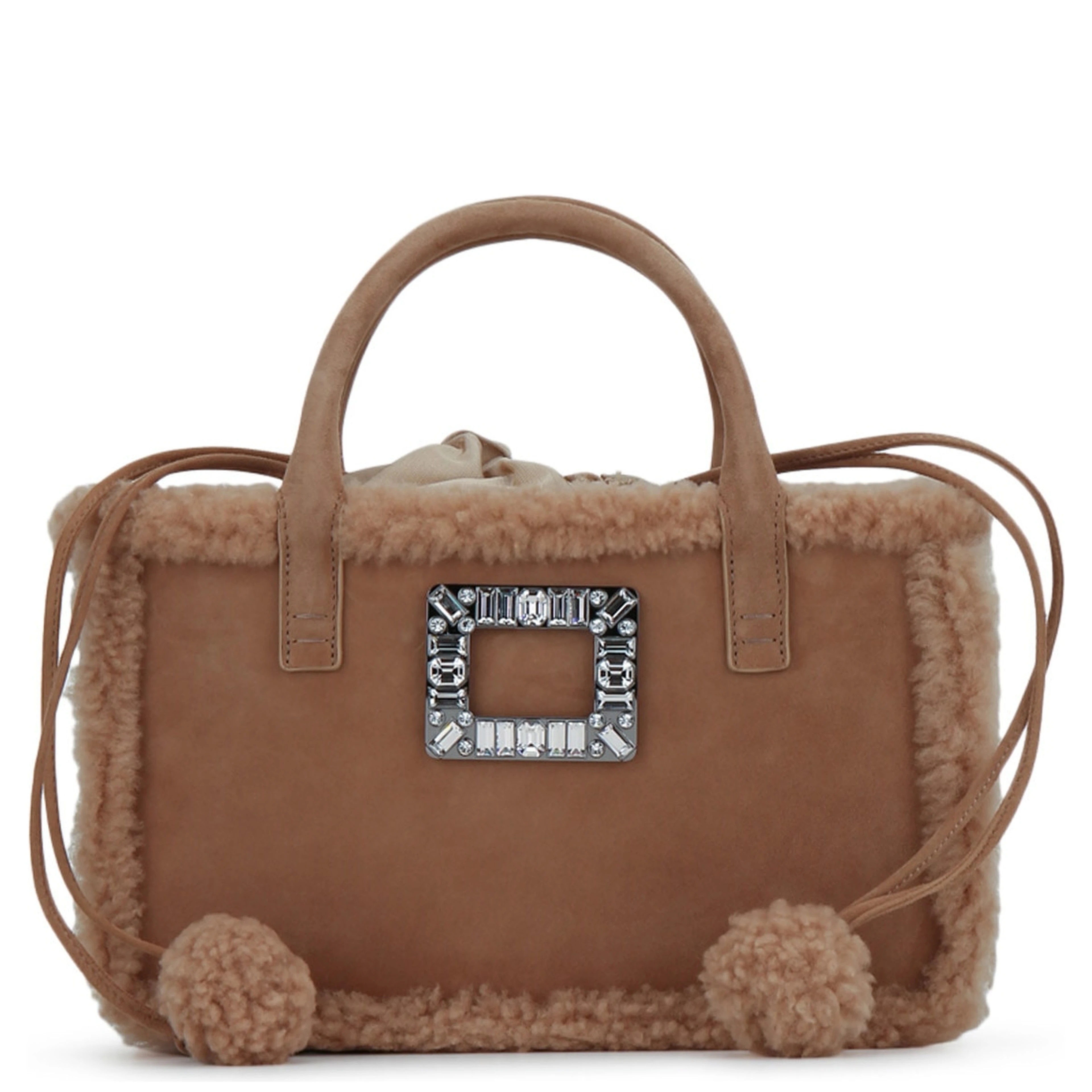 VIV' SKATE SHEARLING TOP HANDLE