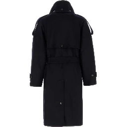 WOOL CASHMERE LIGHT DOUBLE TRENCH