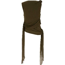 Marl Mesh Tie Knot Tank Top