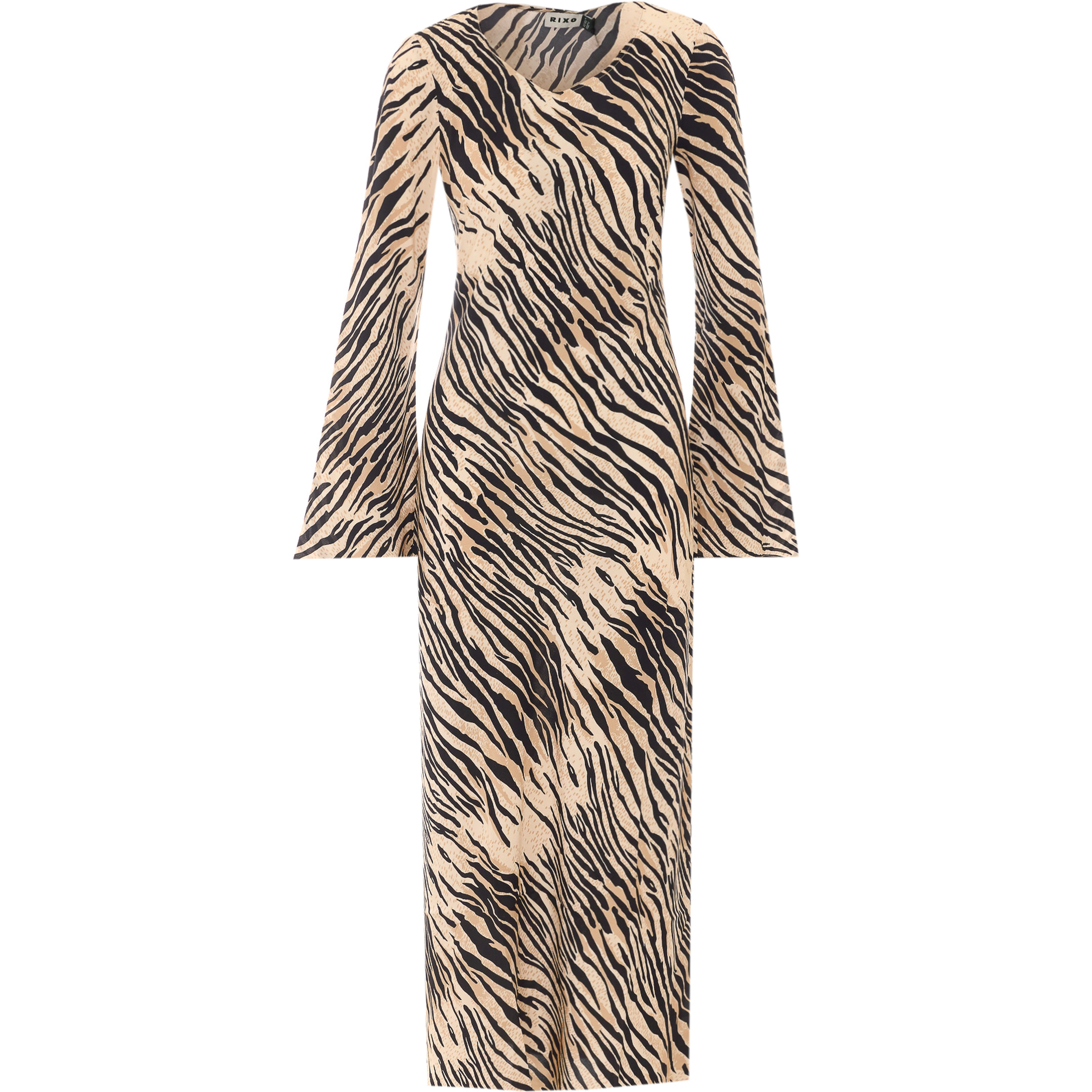 RIXO Dresses Beige