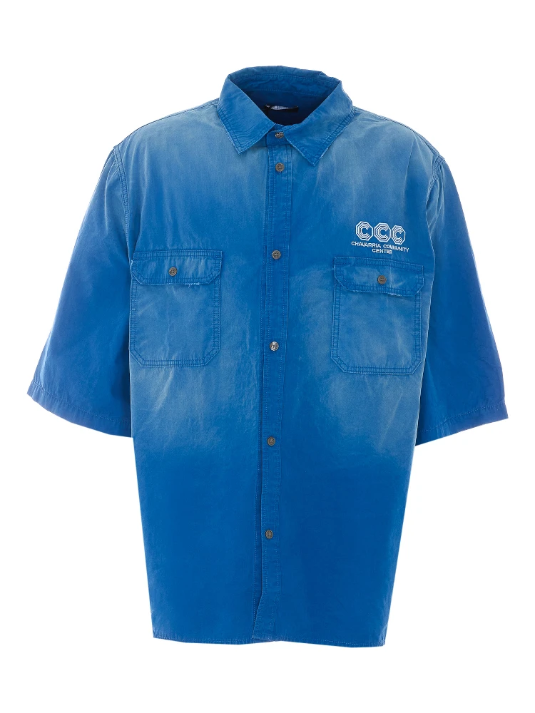 WILLY CHAVARRIA Shirts Blue