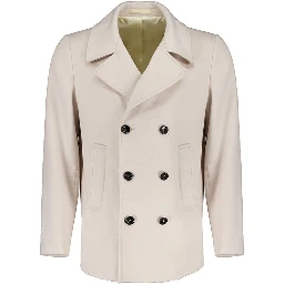 Beige Wool Coat