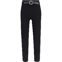 Black Viscose Leggings