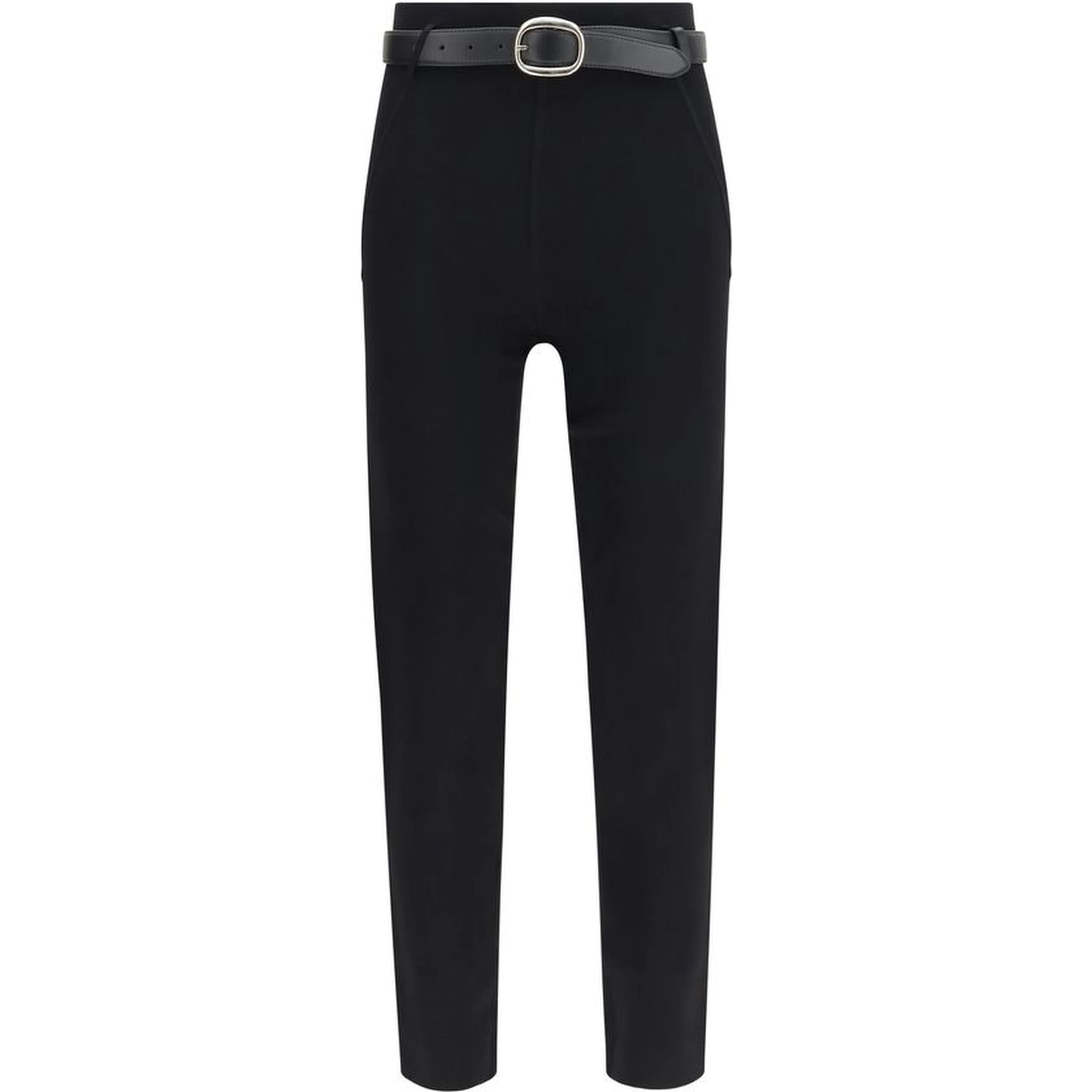 Black Viscose Leggings