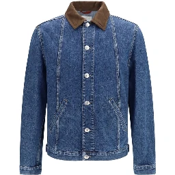 Blue Cotton Denim Jacket