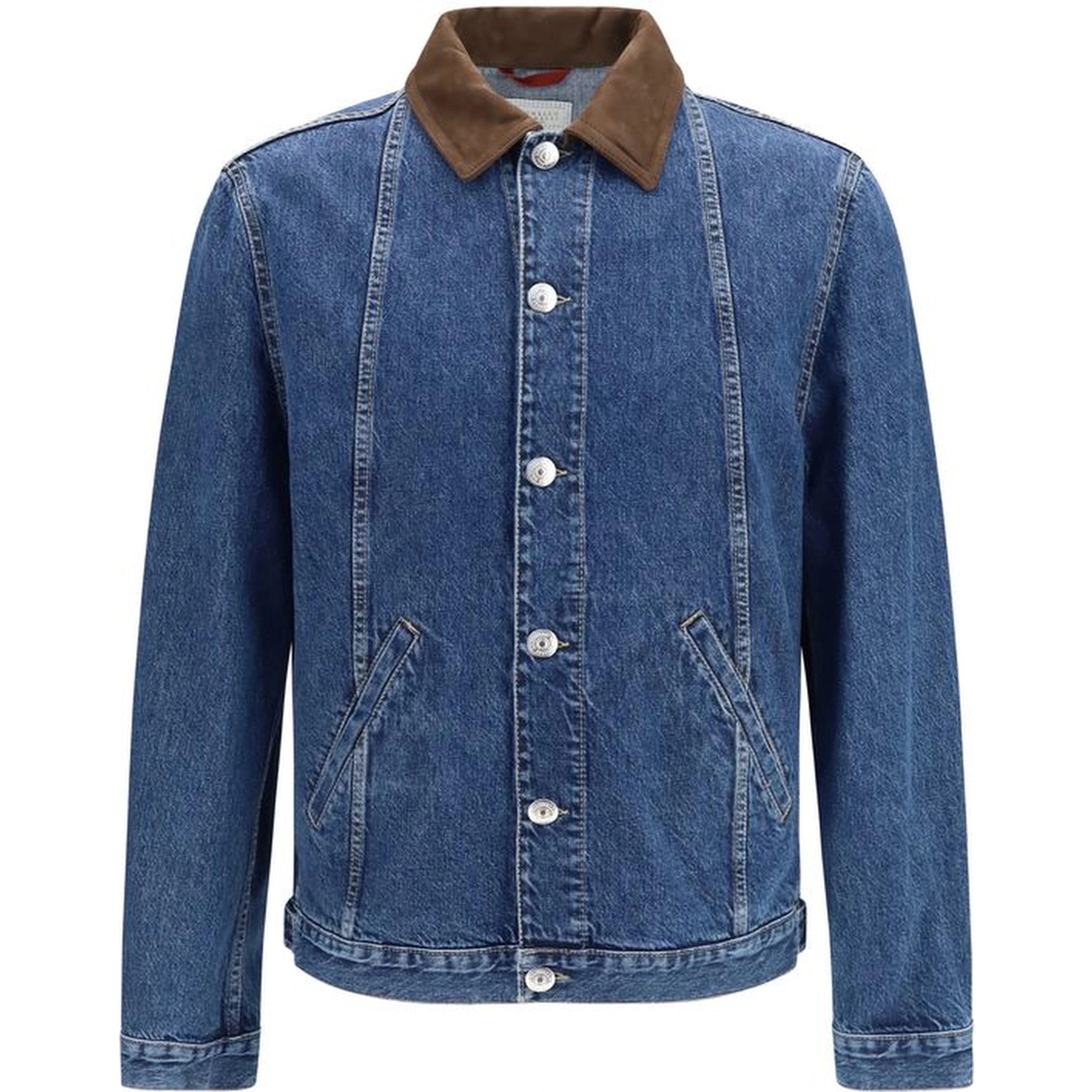 Blue Cotton Denim Jacket