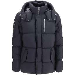 Black Nylon Full-Length Jacket