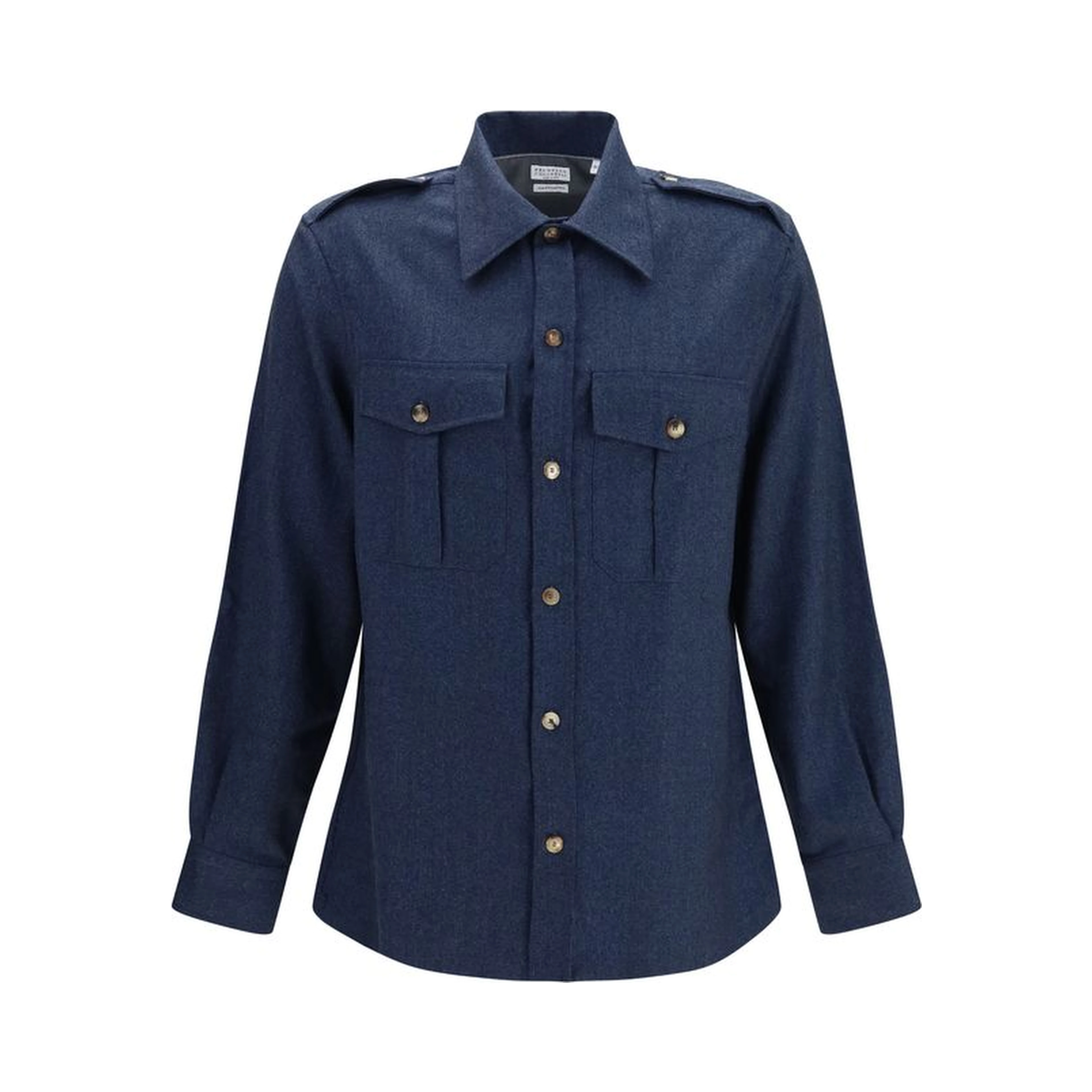 Blue Wool Oves Aries Shirt