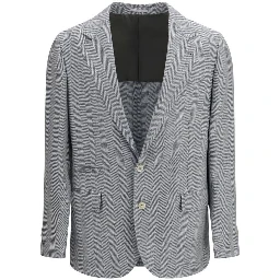 Gray Wool Oves Aries Blazer
