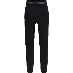Black Viscose Leggings