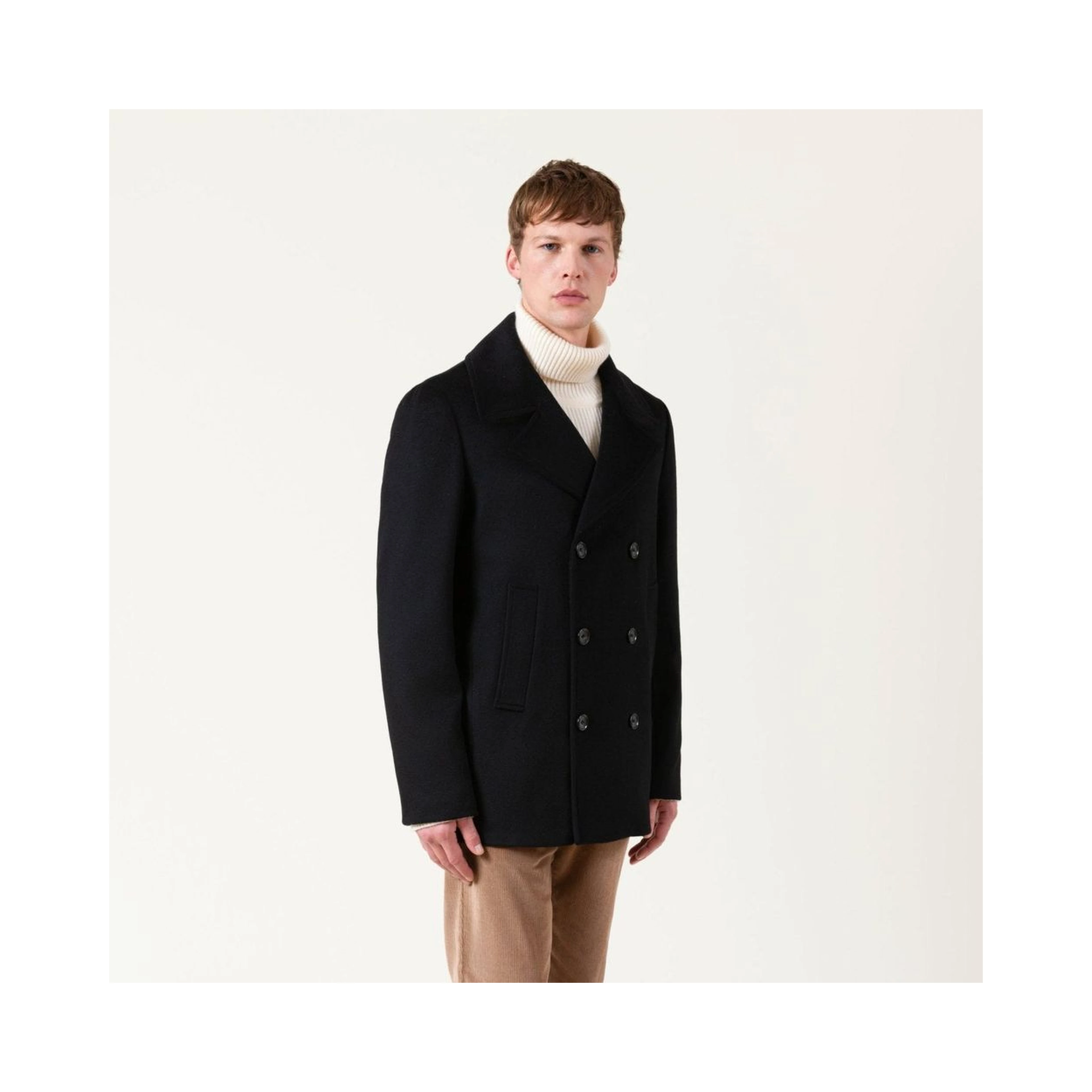 Black Wool Coat