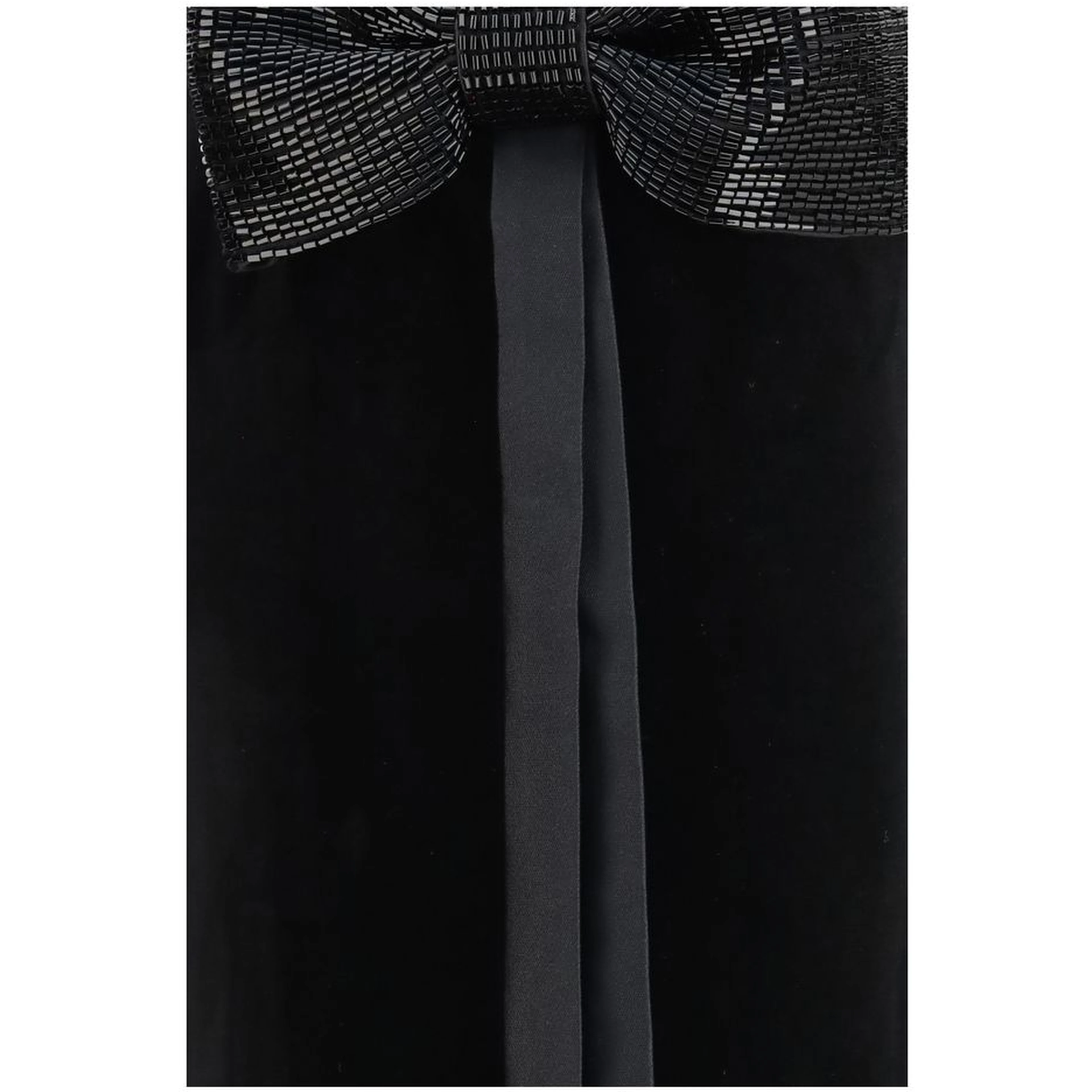 Black Polyester Casual Dress