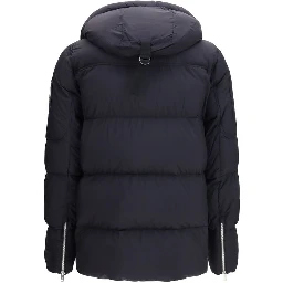 Black Nylon Full-Length Jacket