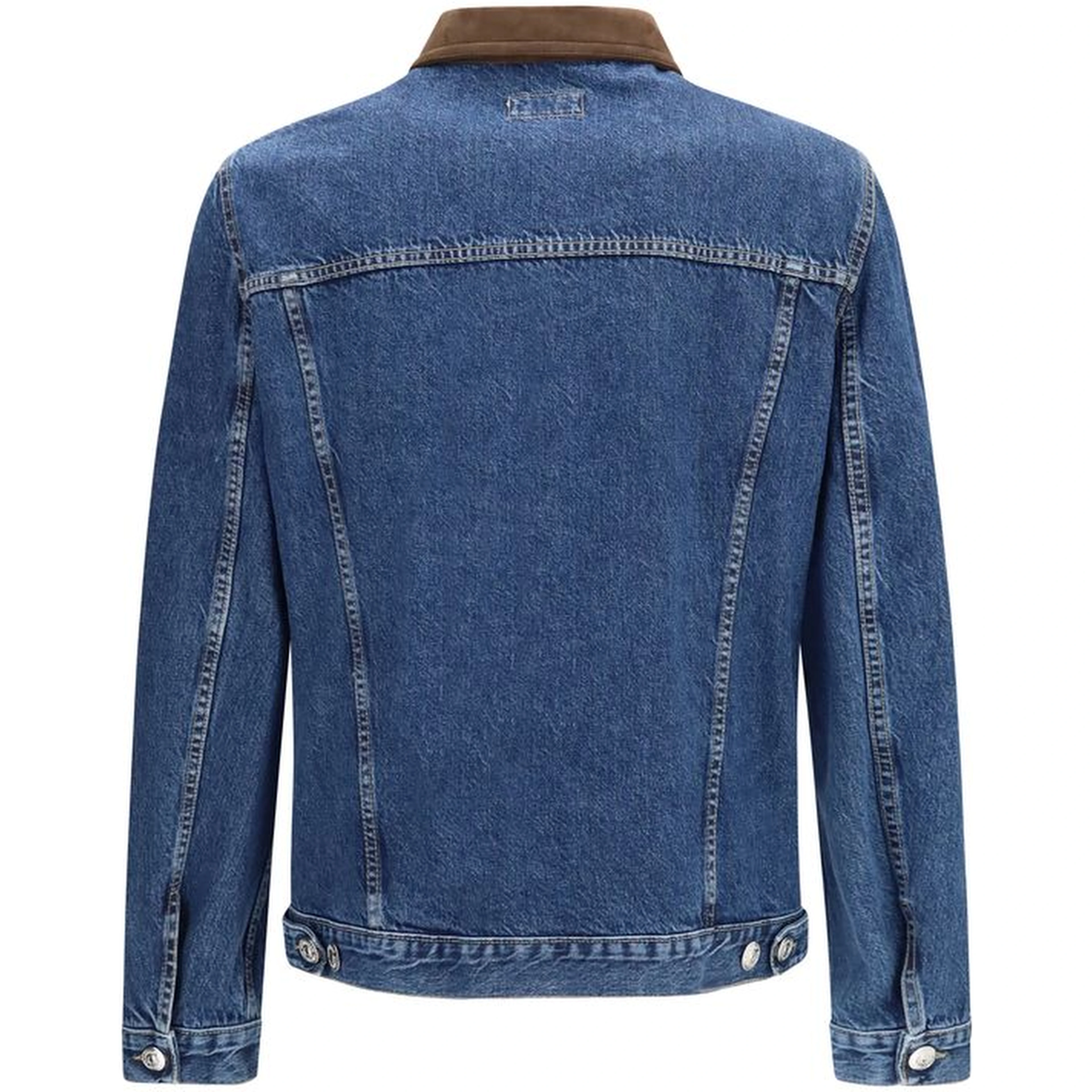 Blue Cotton Denim Jacket