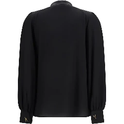Black Silk Blouse