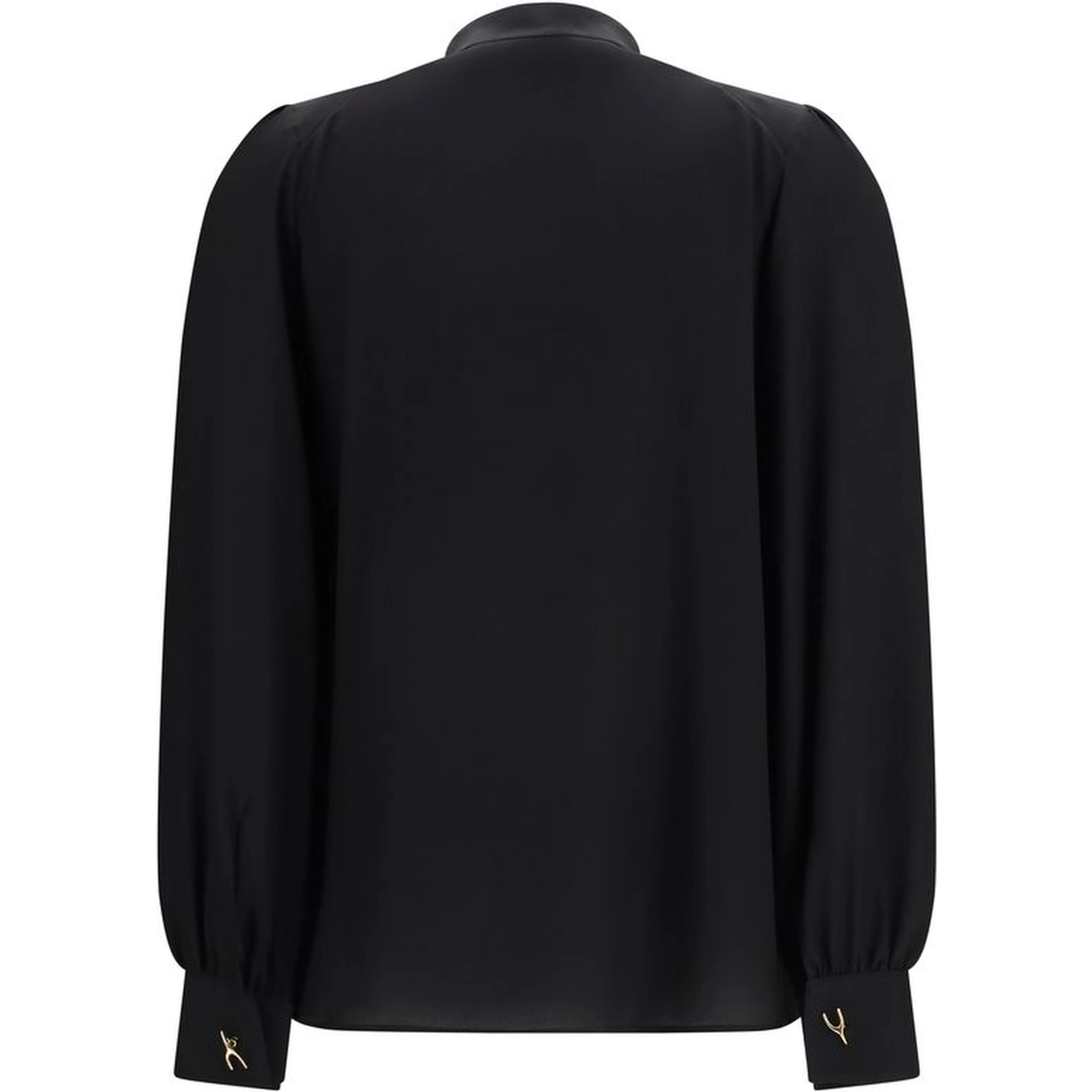 Black Silk Blouse