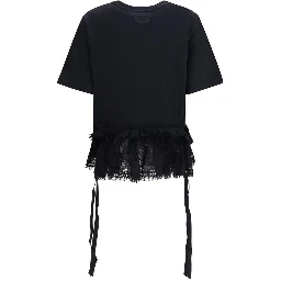 Black Cotton T-Shirt