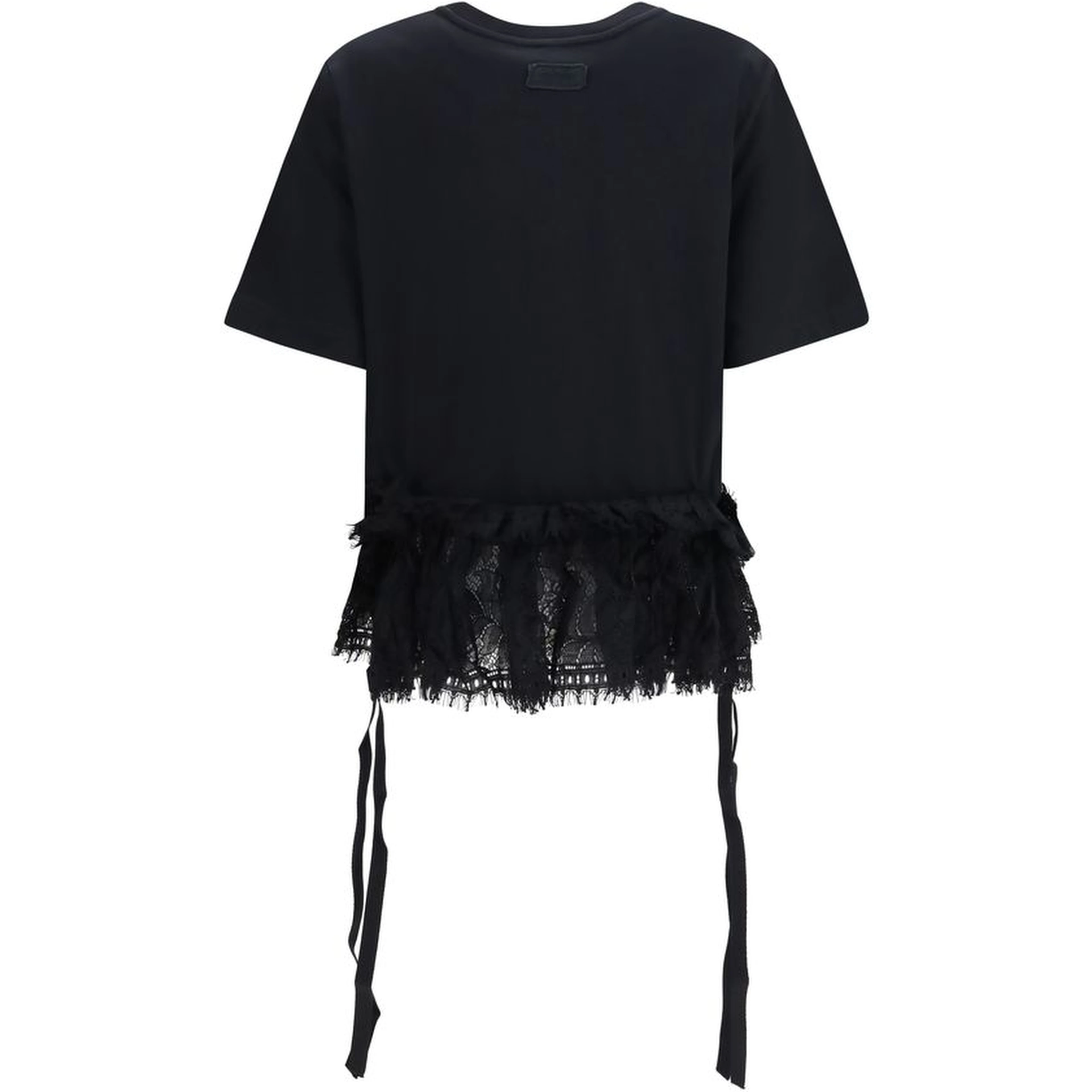 Black Cotton T-Shirt