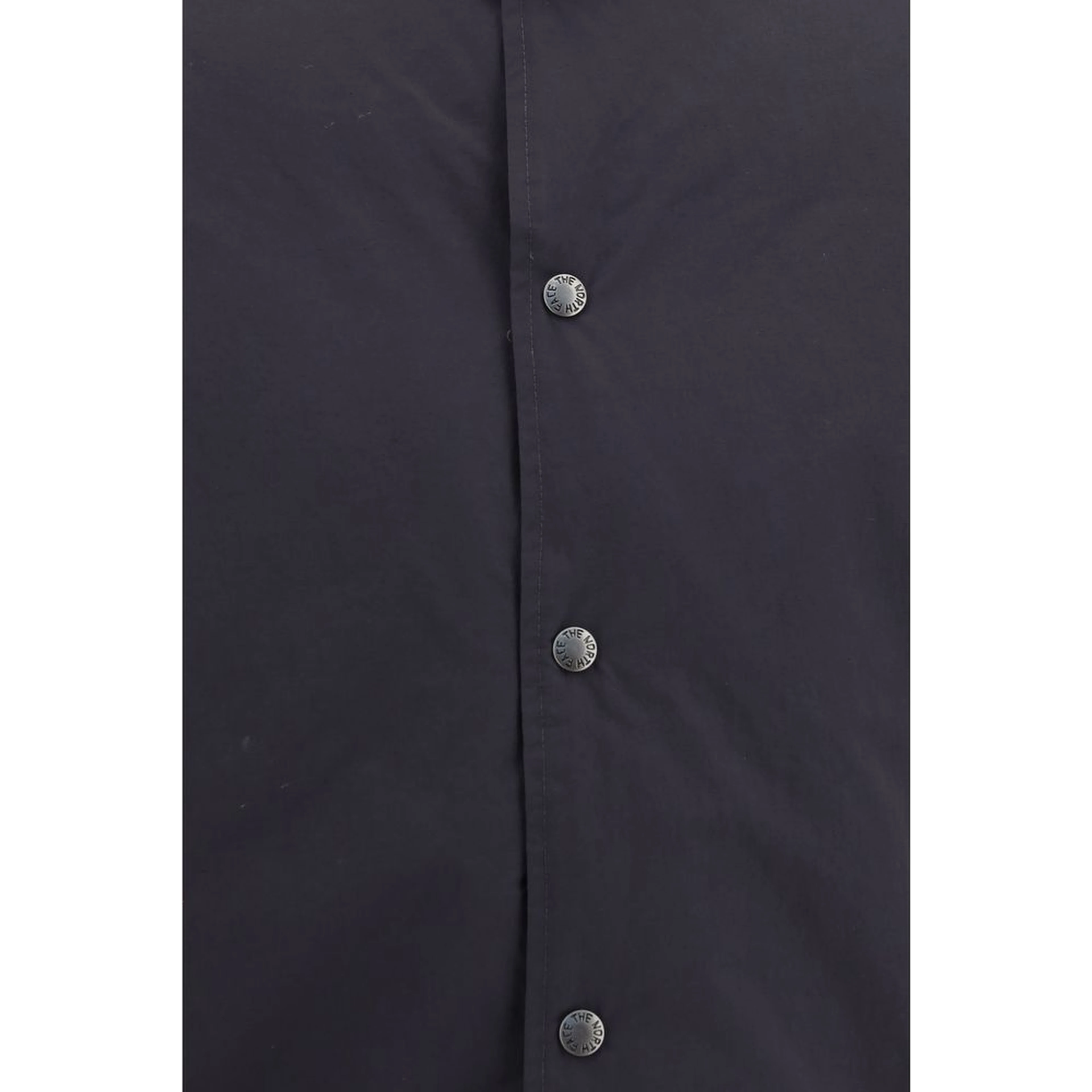 Gray Cotton Full-Length Jacket