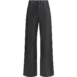 Black Leather Pants