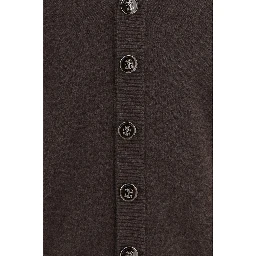 Brown Cashmere Cardigan