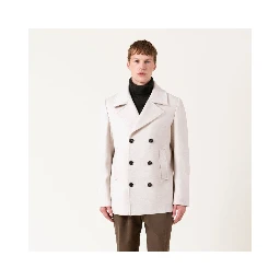Beige Wool Coat