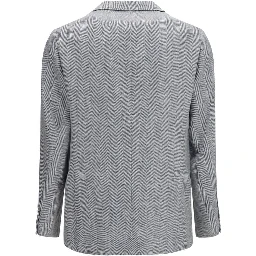 Gray Wool Oves Aries Blazer