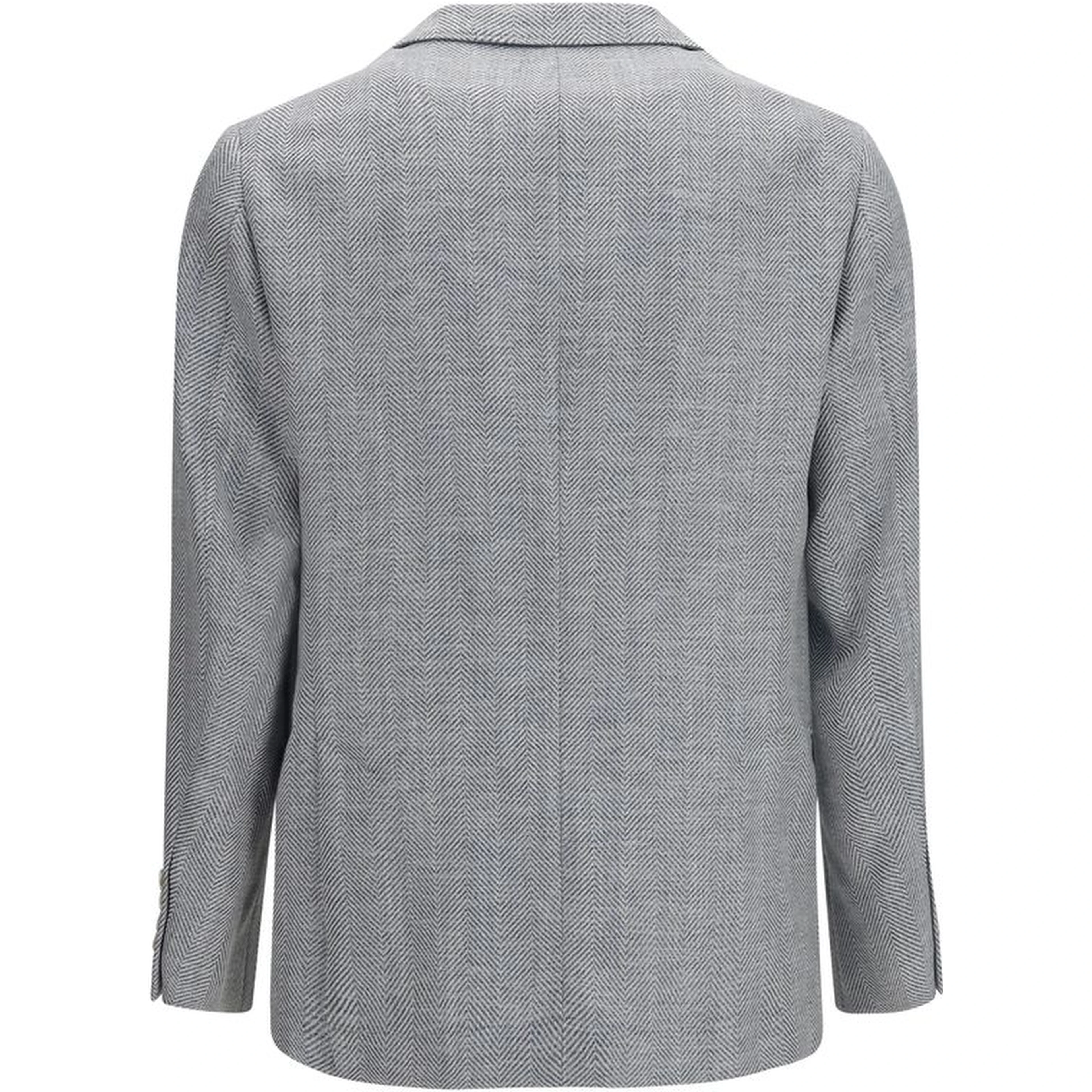 Gray Wool Oves Aries Blazer
