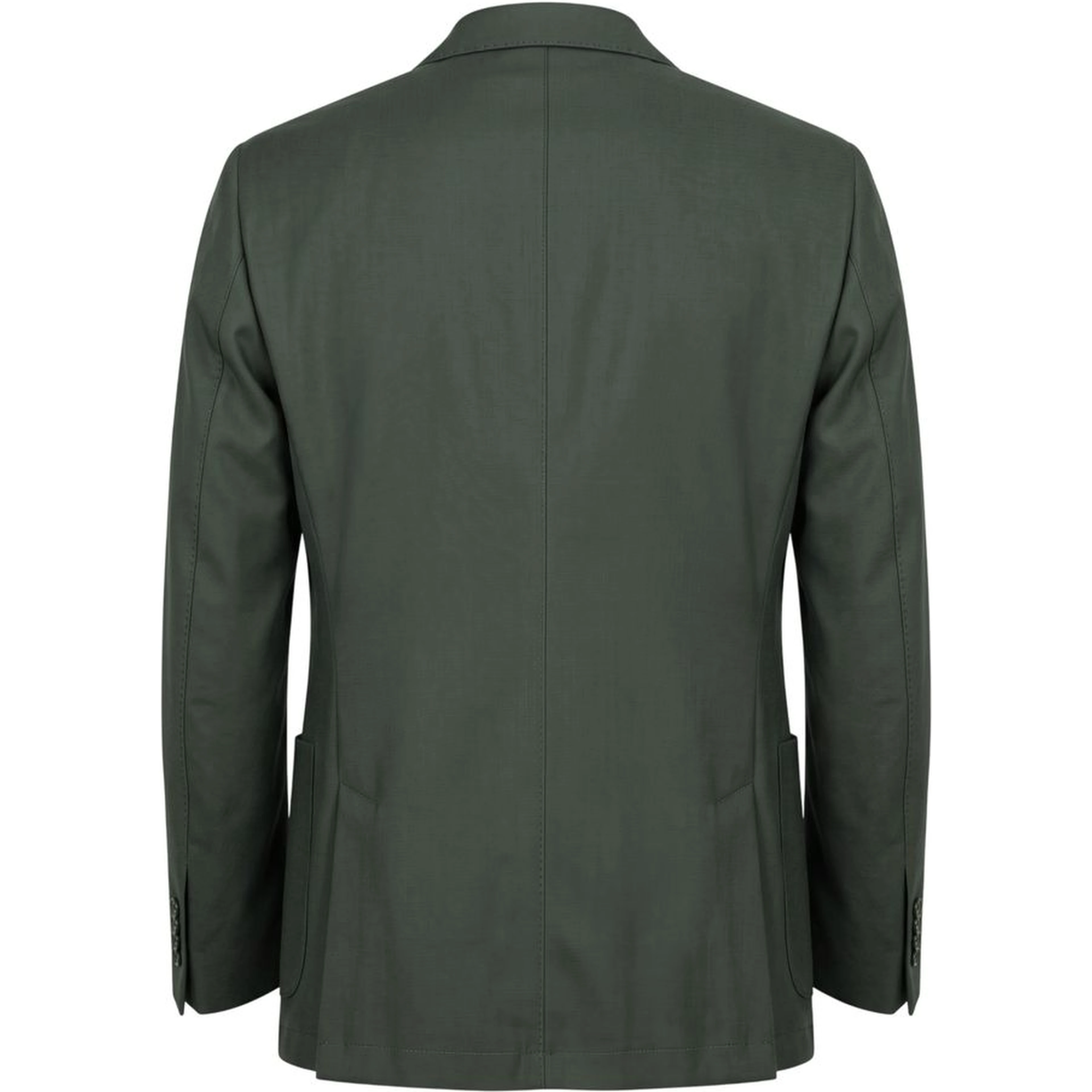 Green Wool Men Jacket