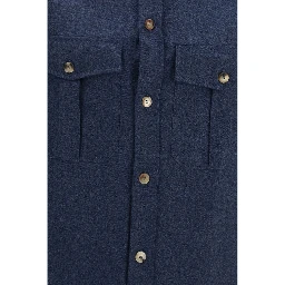 Blue Wool Oves Aries Shirt