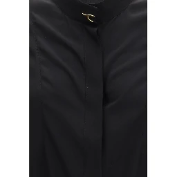 Black Silk Blouse