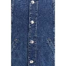 Blue Cotton Denim Jacket