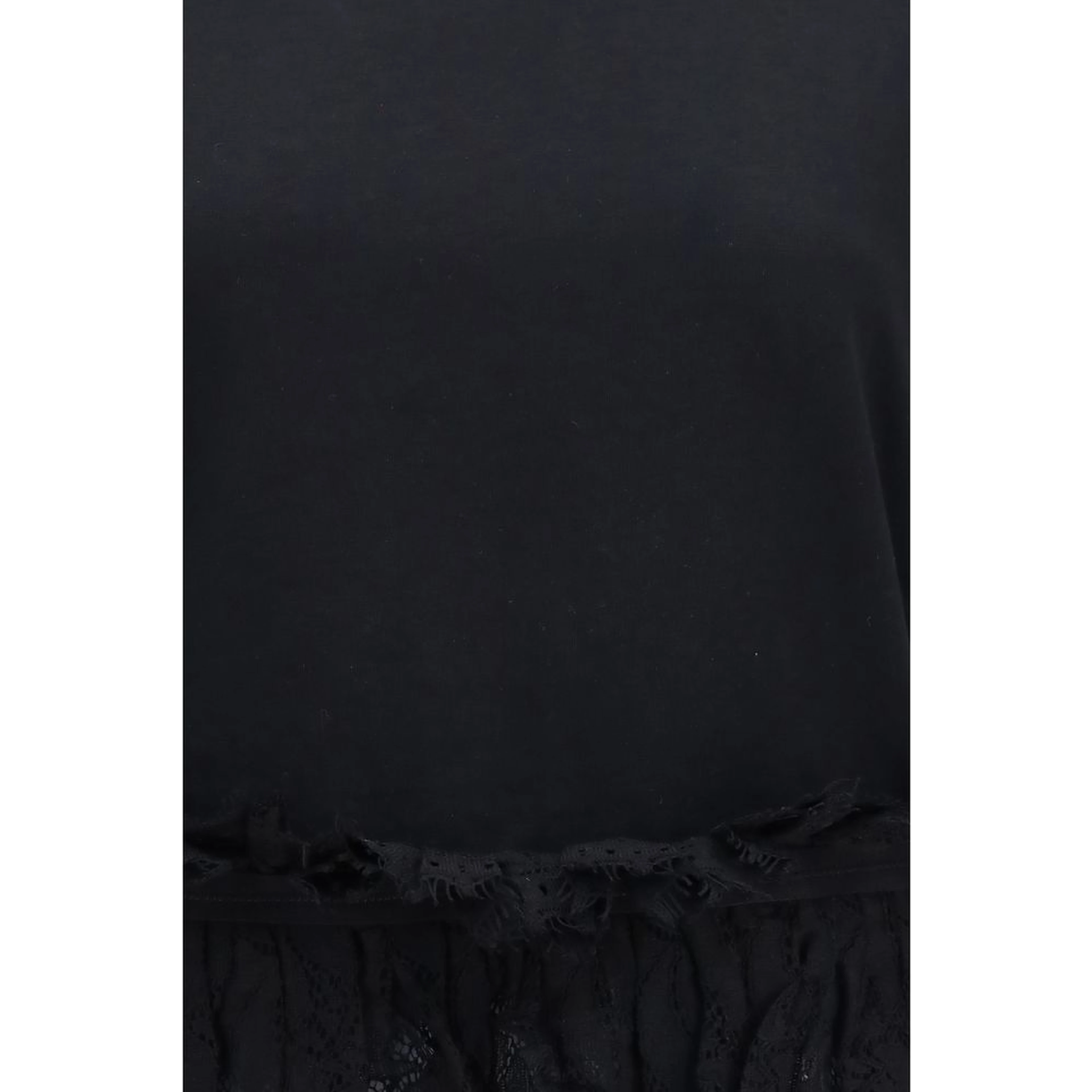 Black Cotton T-Shirt