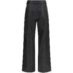 Black Leather Pants