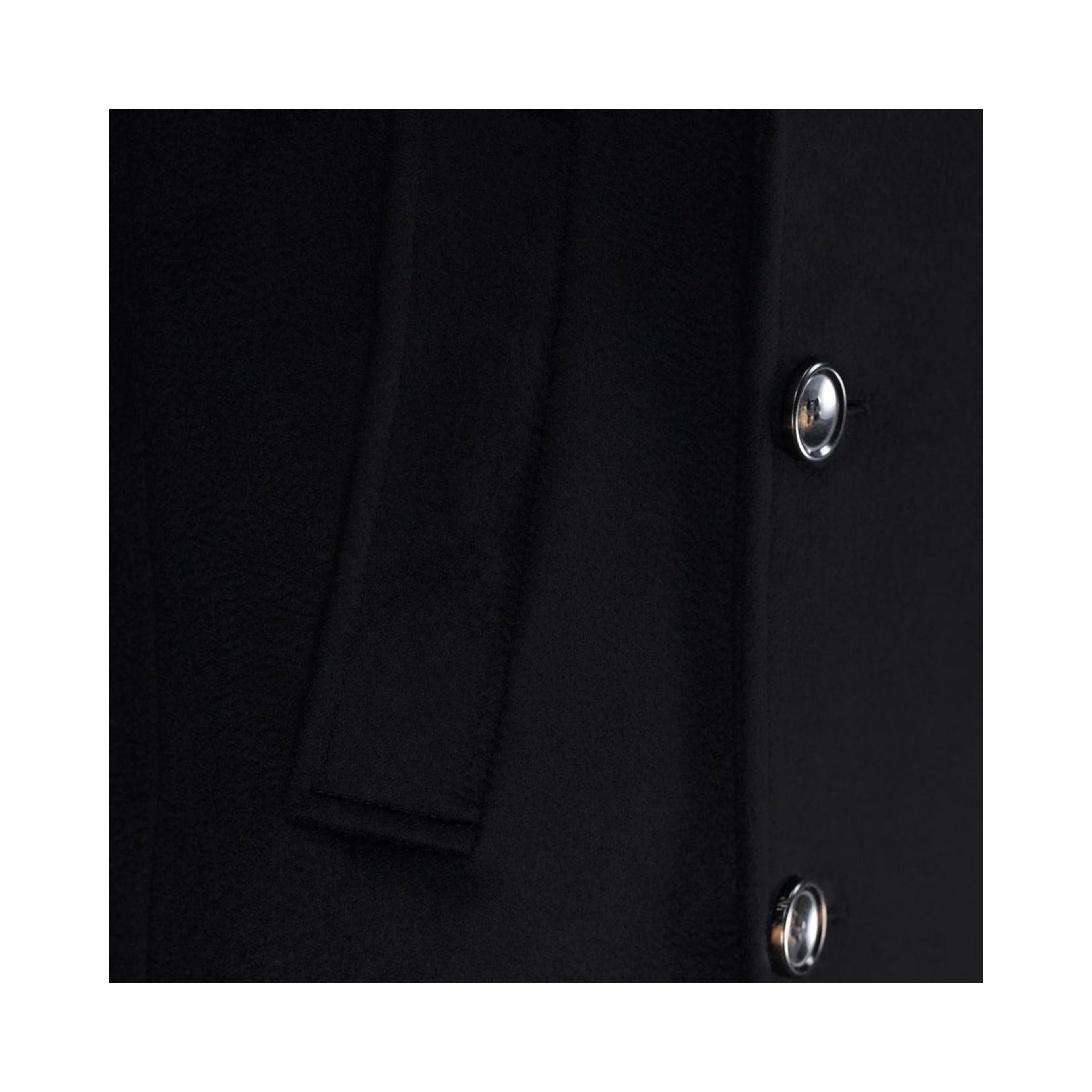 Black Wool Coat