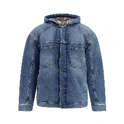 Blue Cotton Denim Jacket