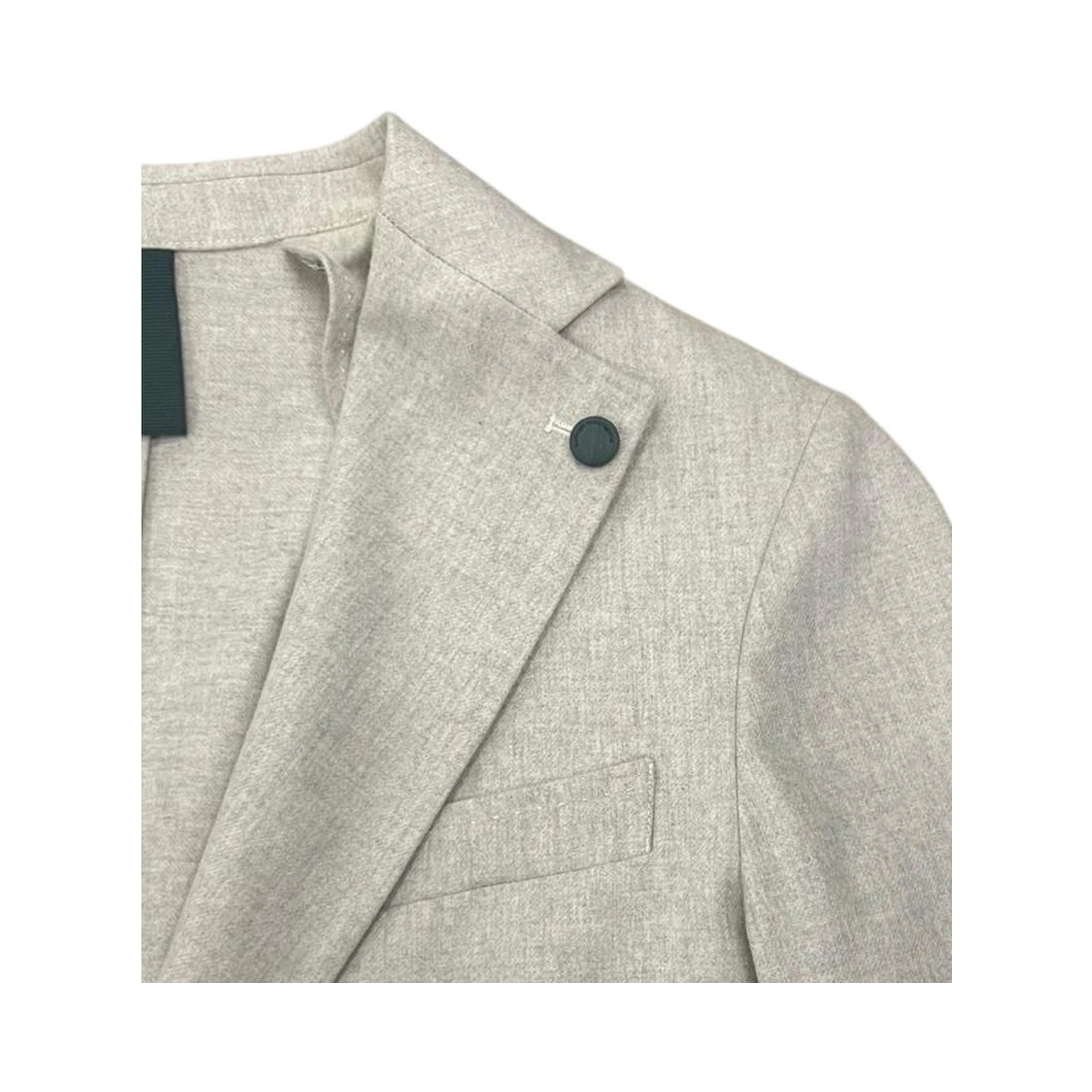 Grey Wool Men Jacket
