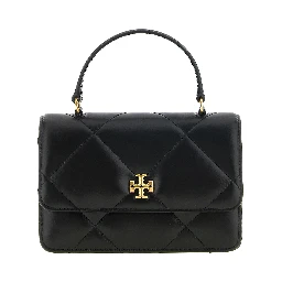 Black Cowhide Crossbody Bag