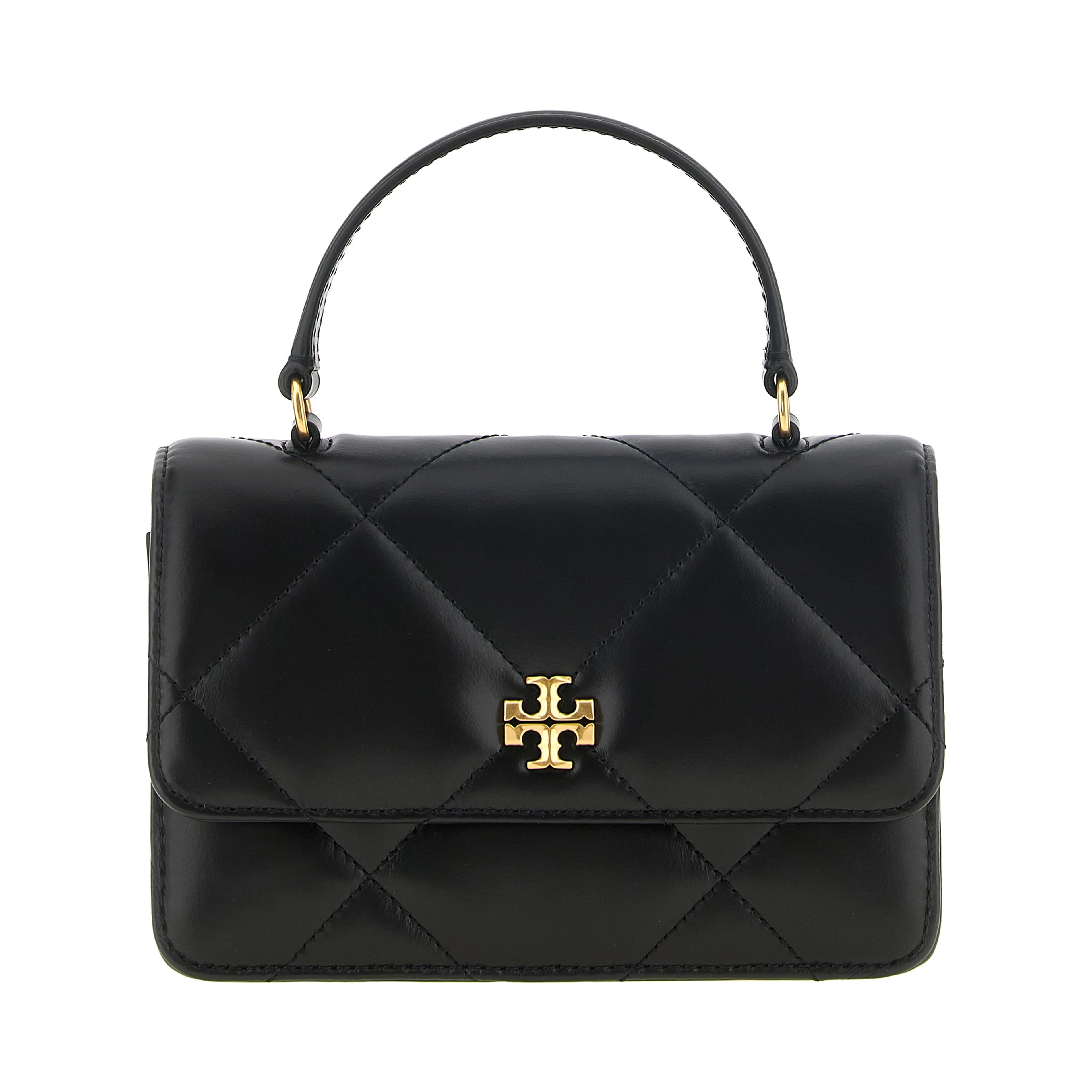 Black Cowhide Crossbody Bag