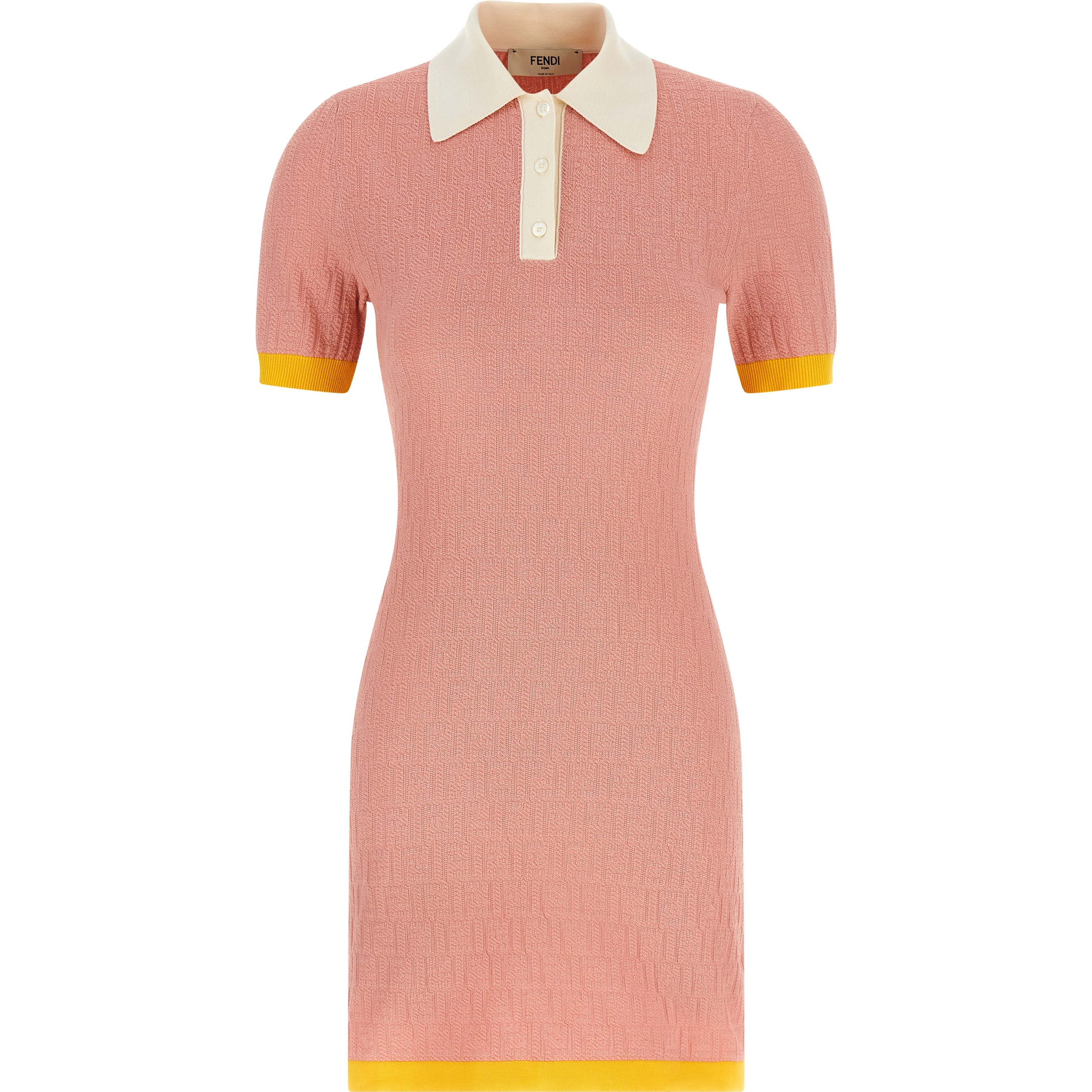 Multicolor Cotton Short Dress