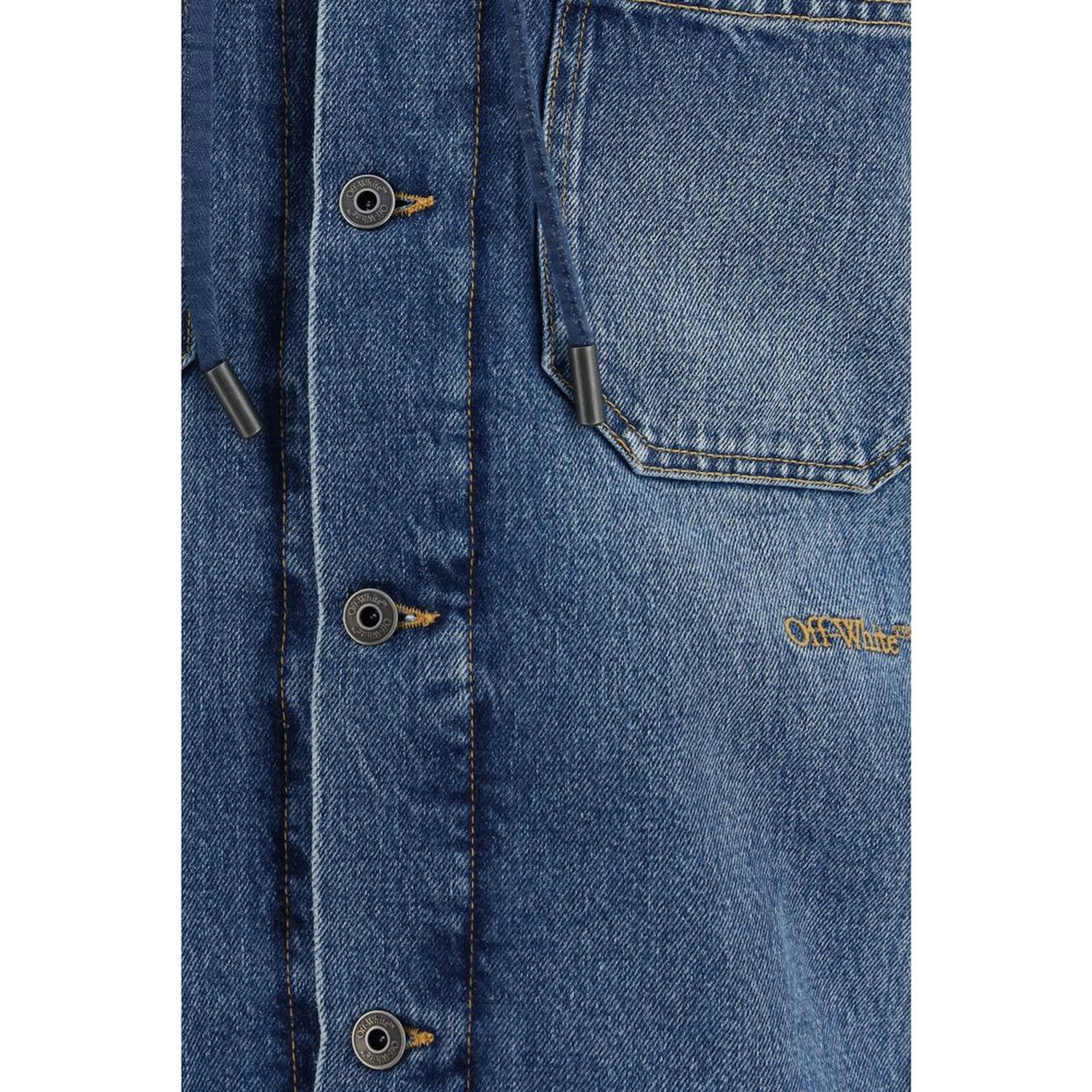 Blue Cotton Denim Jacket