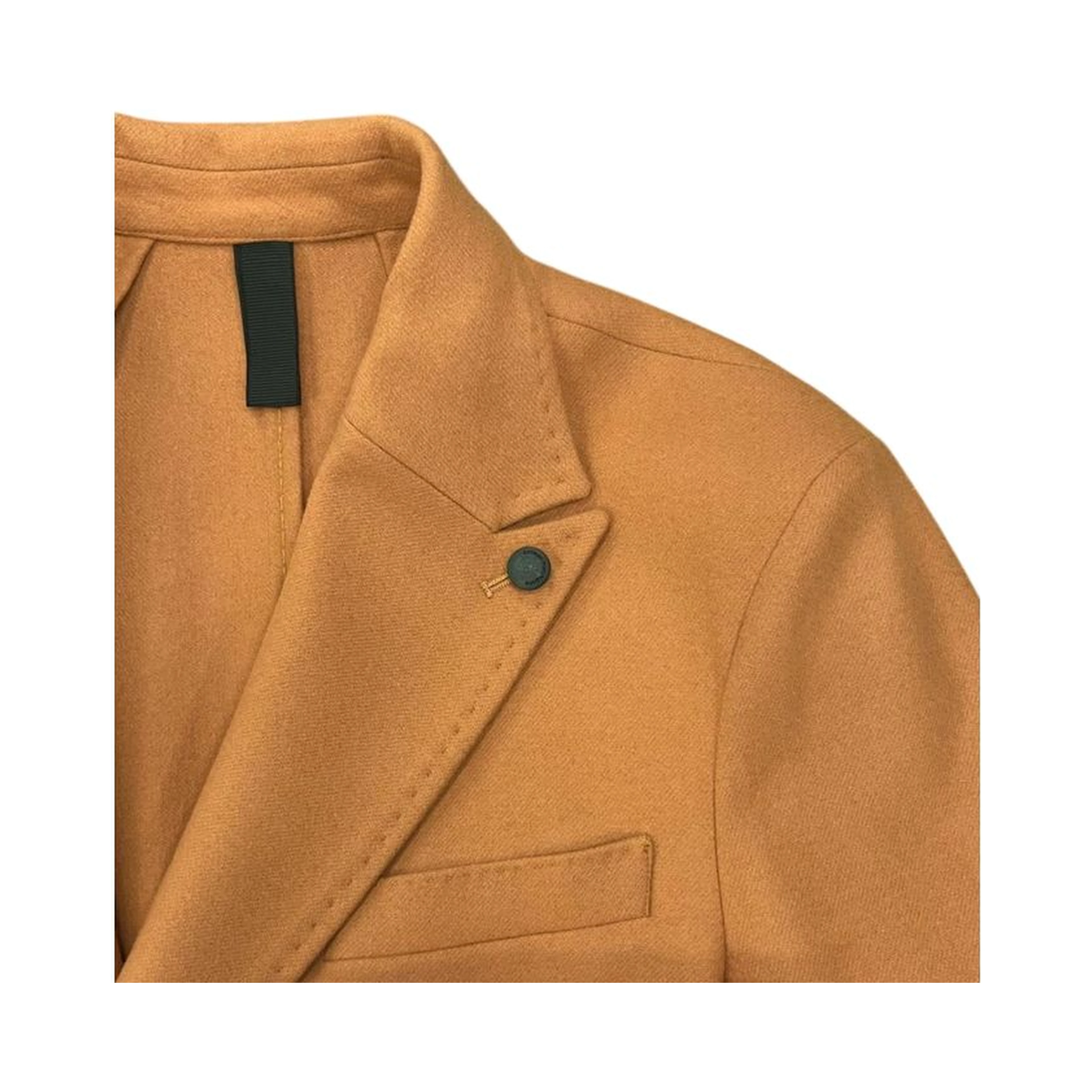 Brown Wool Men Jacket