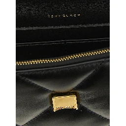 Black Cowhide Crossbody Bag