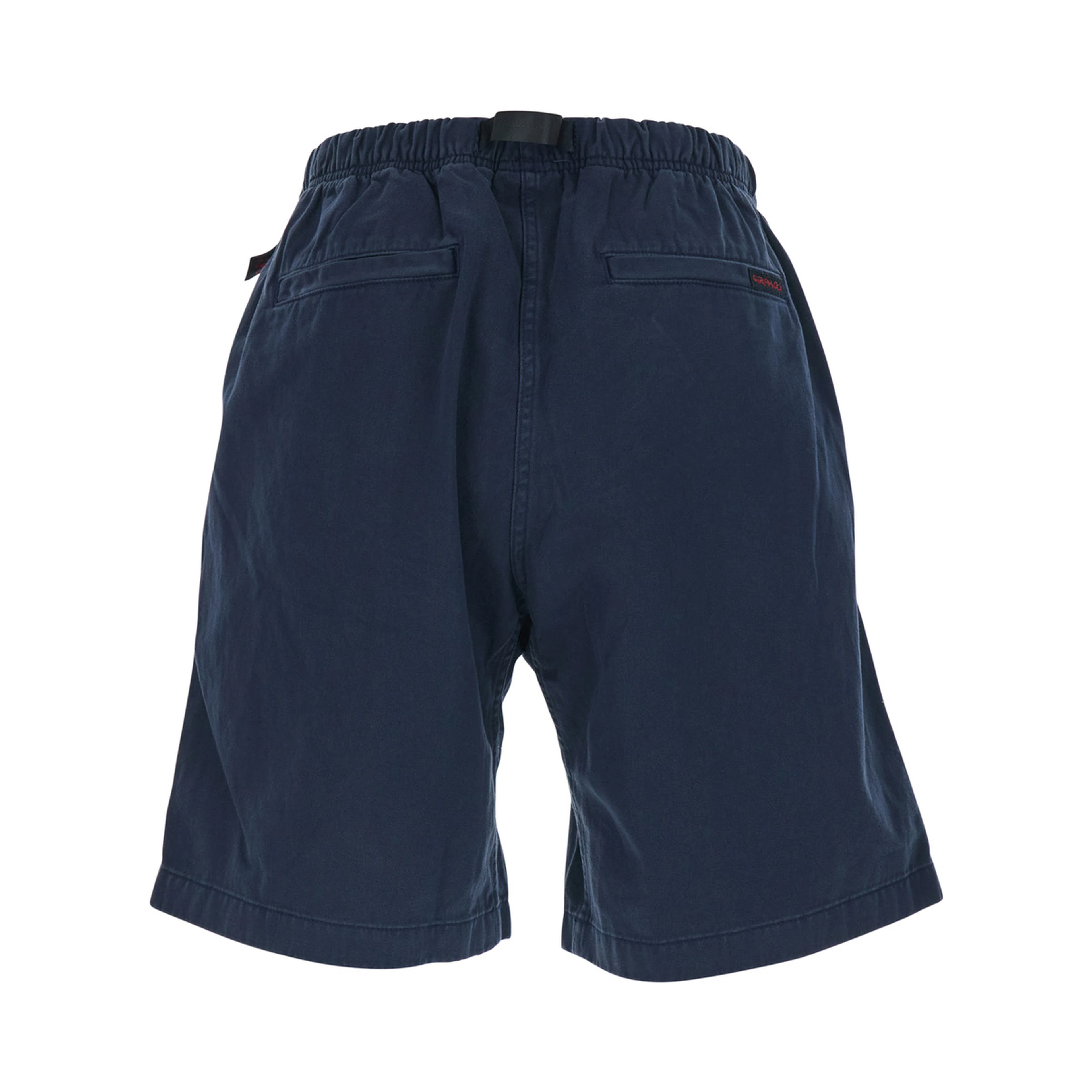 Blue bermuda shorts with elasticated waist in cotton man