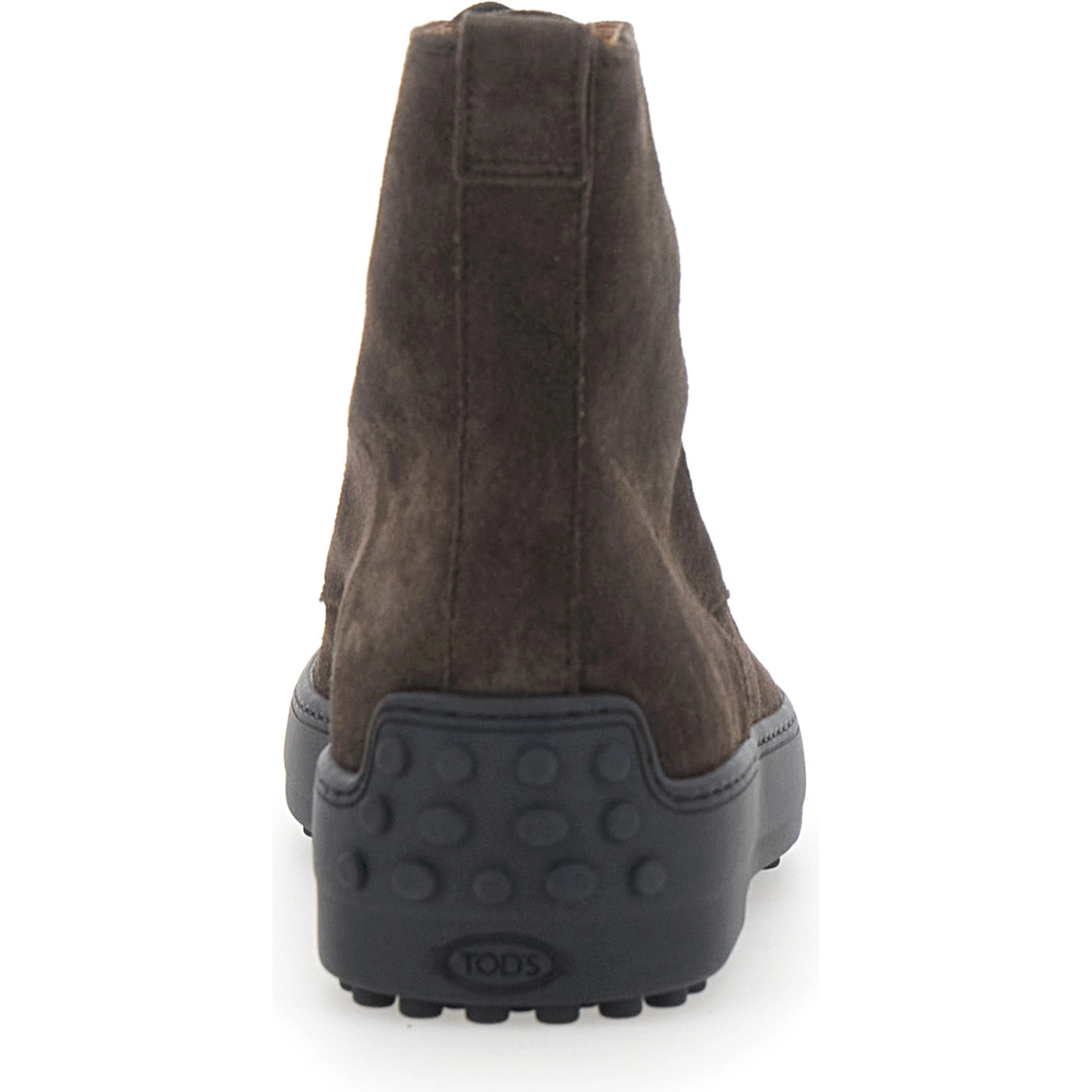 Ankle Boots with Rubber Sole in Brown