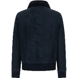 Tommaso Jacket in blue Fabric for men