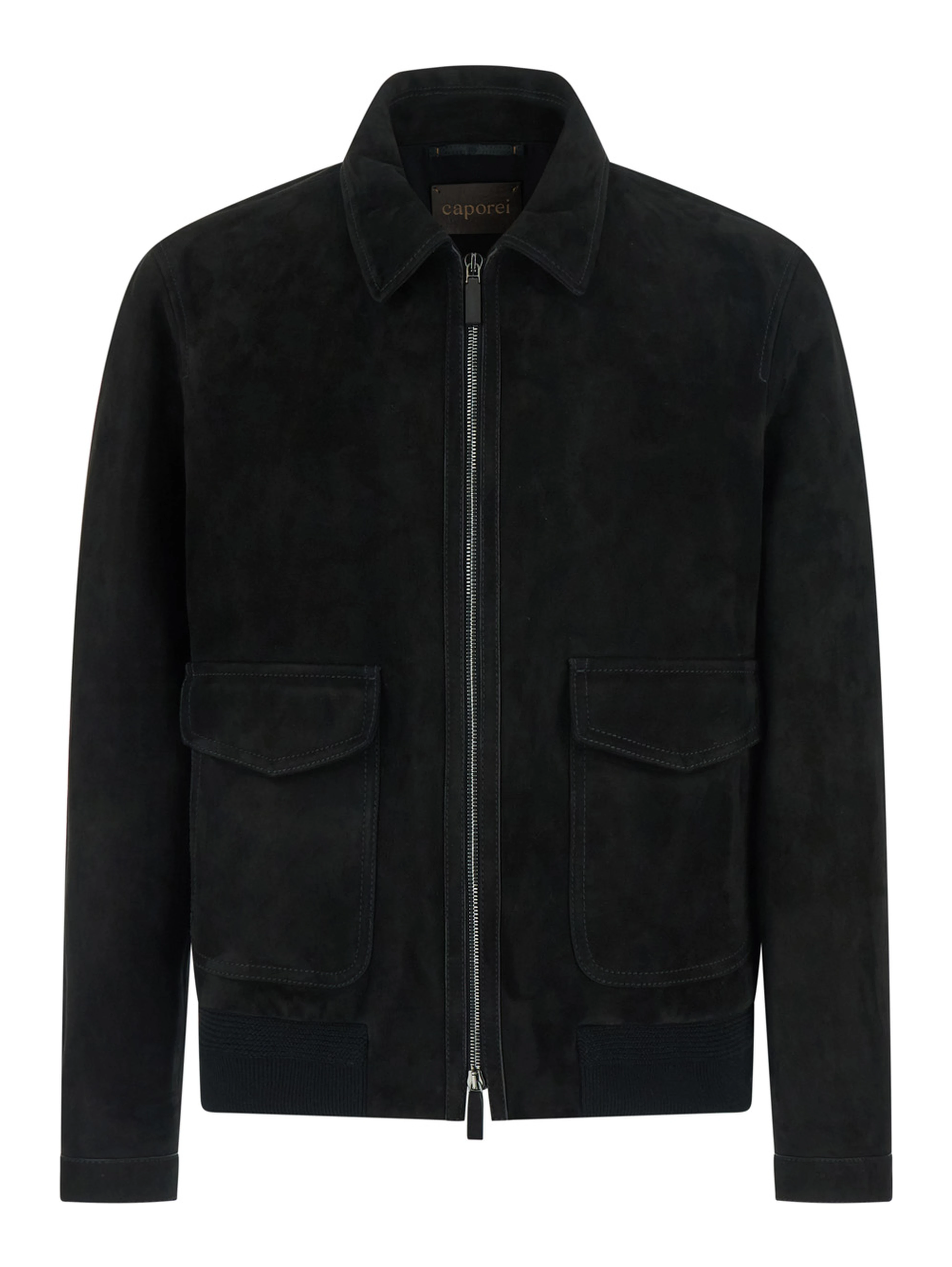 ERMES jacket in black fabric for clothing