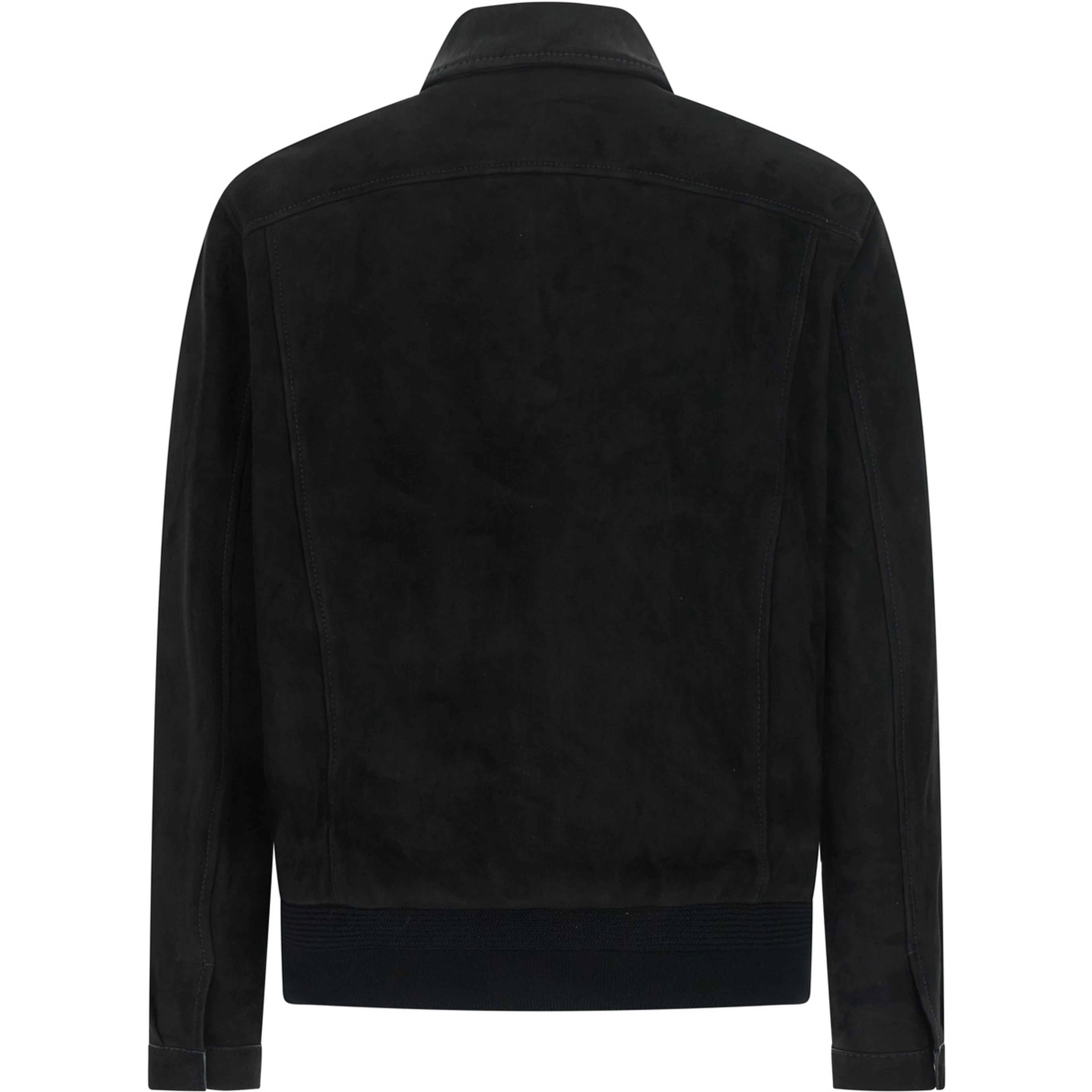 ERMES jacket in black fabric for clothing